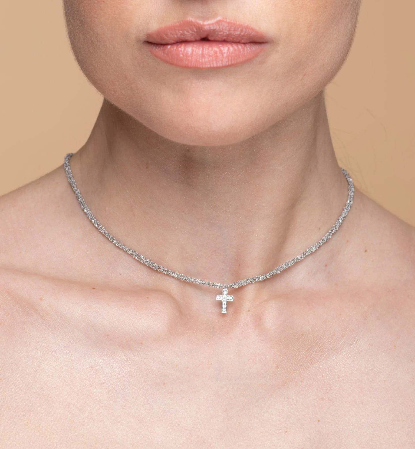 Necklace “Bright Cross” - 3 colors