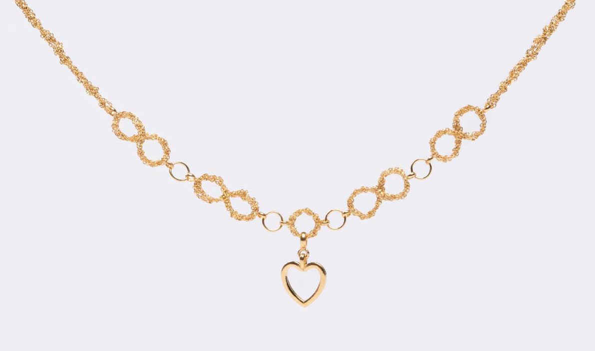 Necklace “Infinity Handmade Chain” - 3 colors