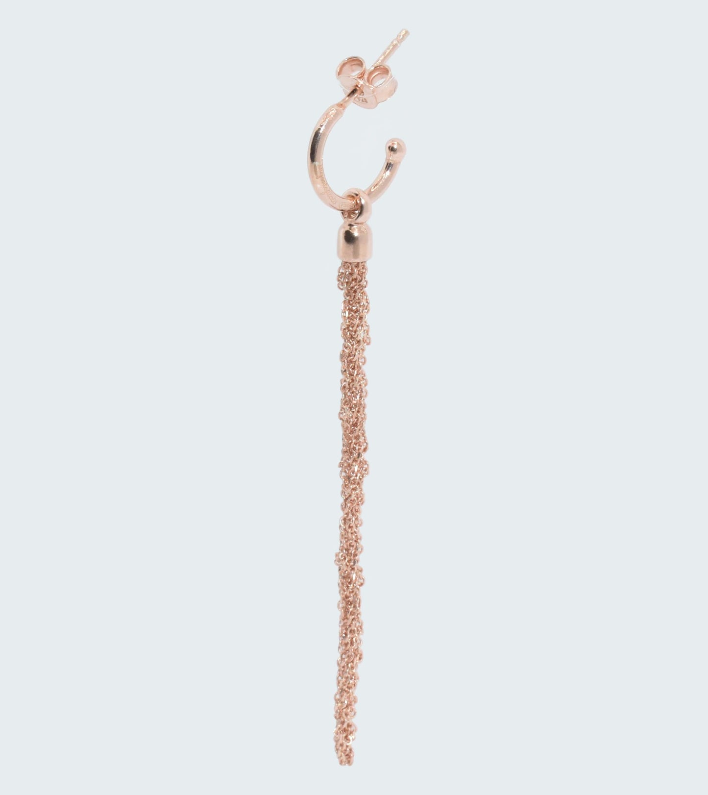 Handcrafted Single Earring “Crochet” 5 cm - 3 colors