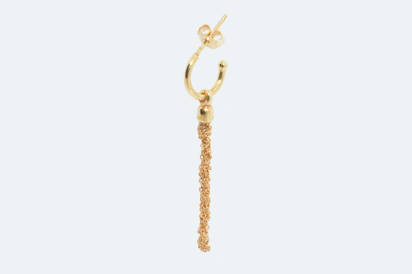 Handcrafted Single Earring “Crochet” 3cm - 3 colors